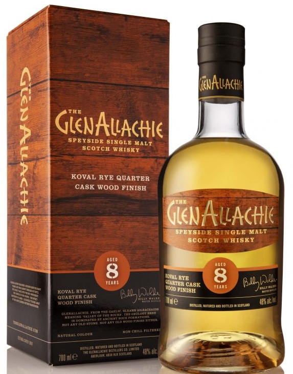 GlenAllachie 8 Y.O., Rye Wood Finish, GIFT