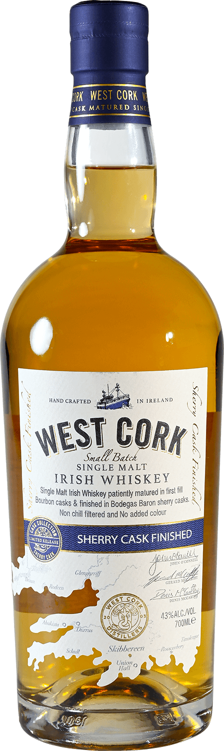 West Cork Sherry Cask Finished 43% 0,7l