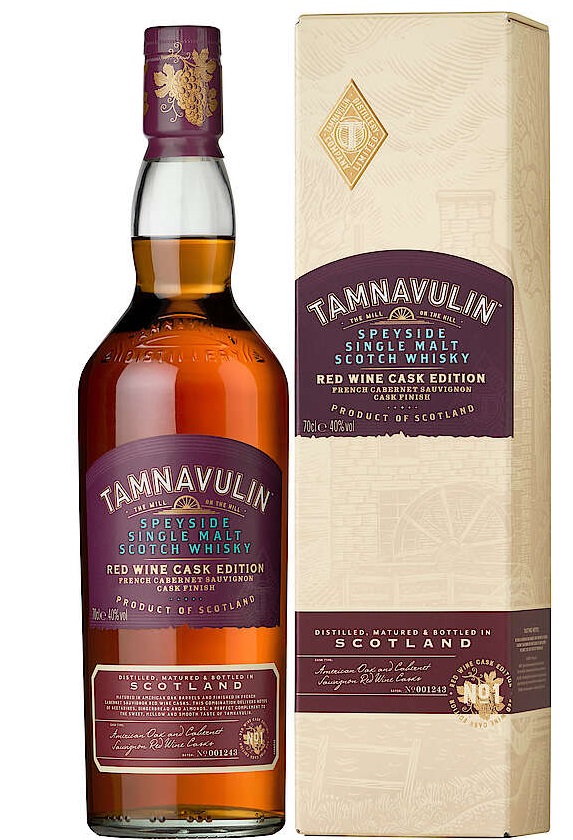 Tamnavulin Cabernet Sauvignon Cask 40% 0,7l (karton)