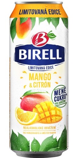 Birell Mango & Citron plech 0,5l