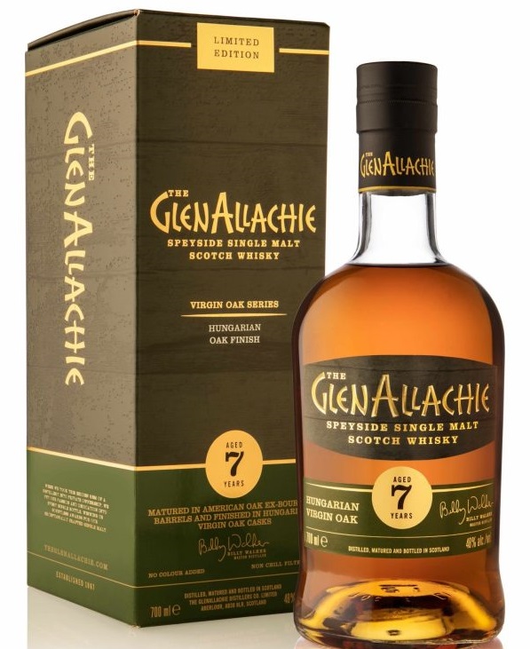GlenAllachie 7yo Hungarian Oak 48% 0,7l (karton)