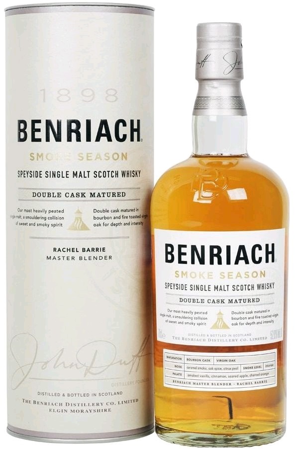 BenRiach Smoke Season 52,8% 0,7l (tuba)