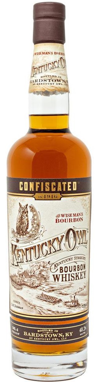 Kentucky Owl Confiscated 48,2% 0,7l (holá láhev)