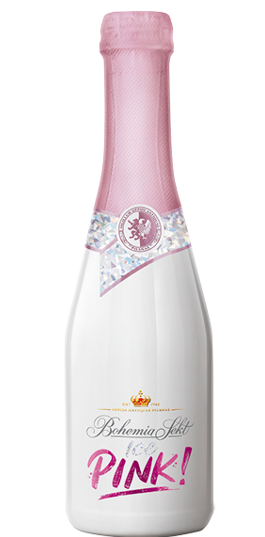 Bohemia Sekt Ice PINK 0,2l (holá láhev)