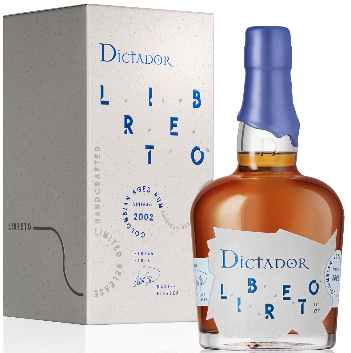 Dictador Libreto American Oak Cask 20yo 2002 43% 0,7l (karton)