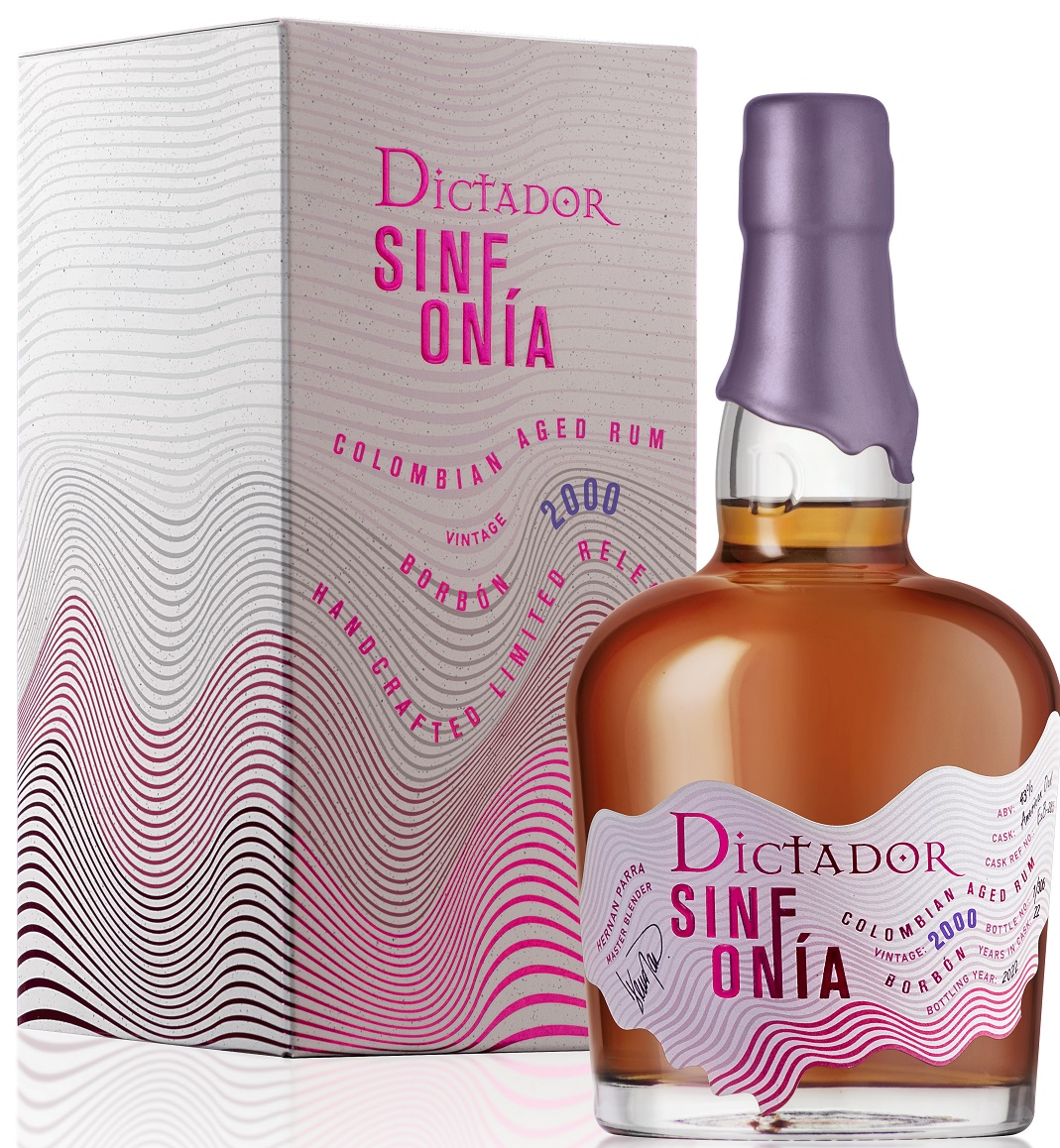 Dictador Sinfonia Borbón 22yo 2000 43% 0,7l (karton)