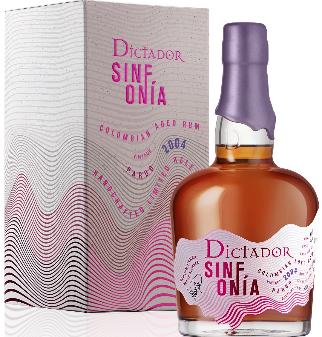 Dictador Sinfonía 2004 18YO Pardo Port Cask 40% 0,7L (karton)