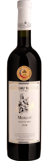 Valtice Merlot P.S. 2018 0,75l (holá láhev)