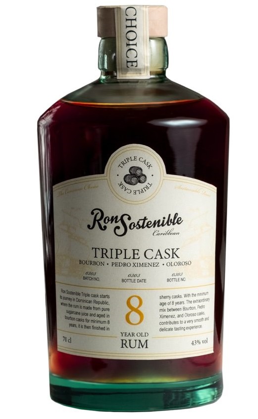Ron Sostenible 8 letý Triple Cask