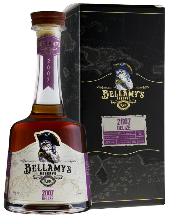 BELLAMYS BELIZE 2007 15Y 55% 0,7l (karton)