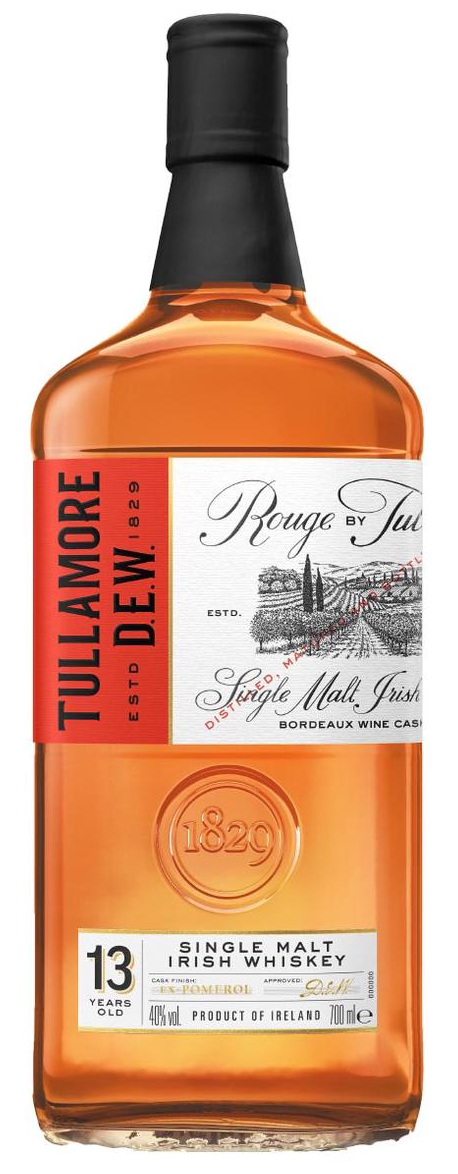 Tullamore D.E.W. 13y Rouge 40% 0,7 l (holá láhev)