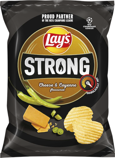 Lays STRONG Cheese & Cayenne 65g