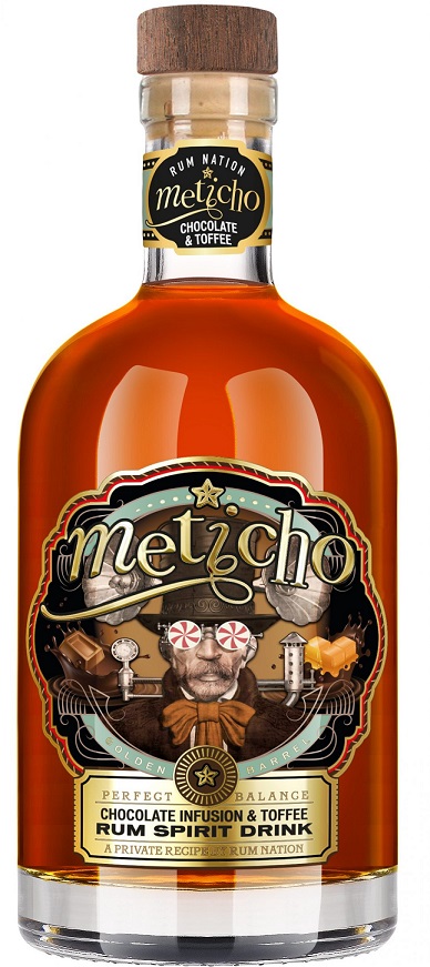 Meticho Chocolate Infusion & Toffee 0,7l 40% (holá láhev)