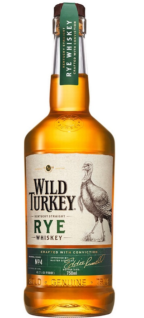 Wild Turkey Rye 0,7l 40,5% (holá láhev)