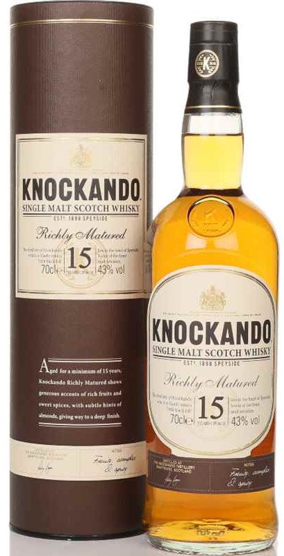 Knockando 15 yo 43 % 0,7l