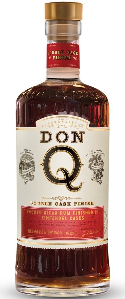 Don Q Double Aged Cask Zinfandel Finish 40% 0,7l (holá láhev)