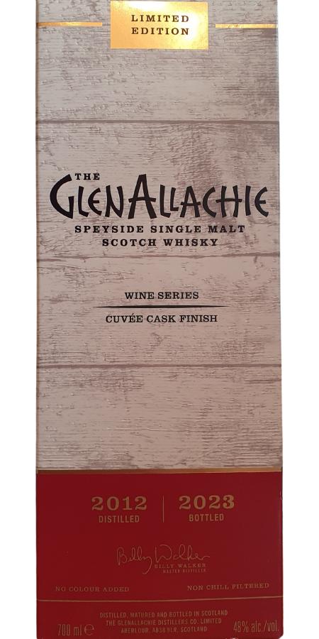GlenAllachie 2012-2023 Vintage Cuvée Cask 48% 0,7l (karton)