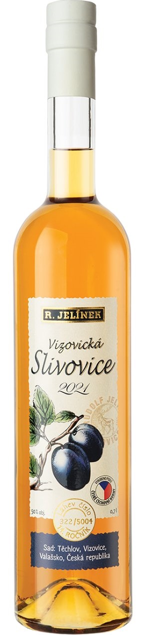 R. JELÍNEK Vizovická slivovice 2021 50% 0,7l