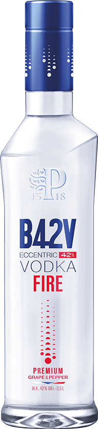B42V Eccentric Fire 42% 0,5l (holá láhev)