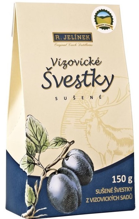 Rudolf Jelínek Vizovické švestky sušené 125g