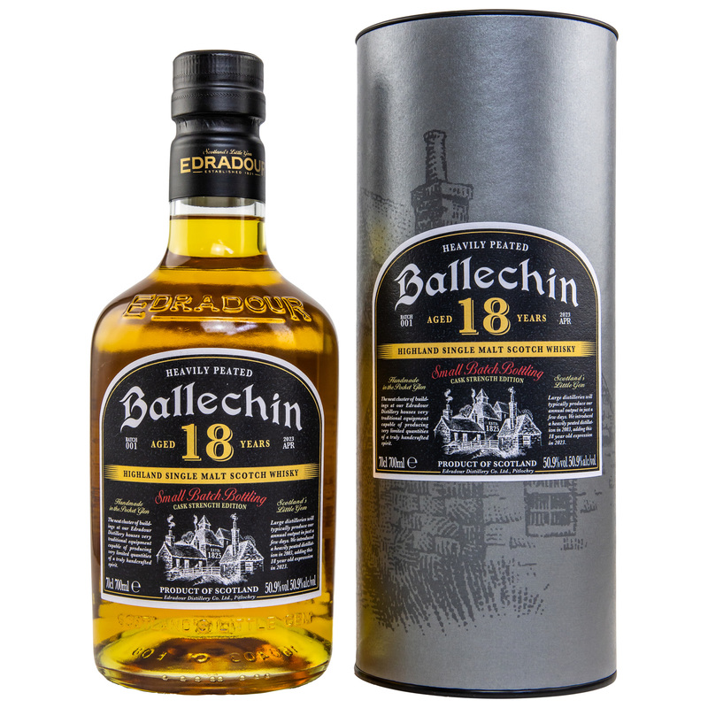 BALLECHIN 18Y CS Batch #1 50,9% 0,7l (tuba)