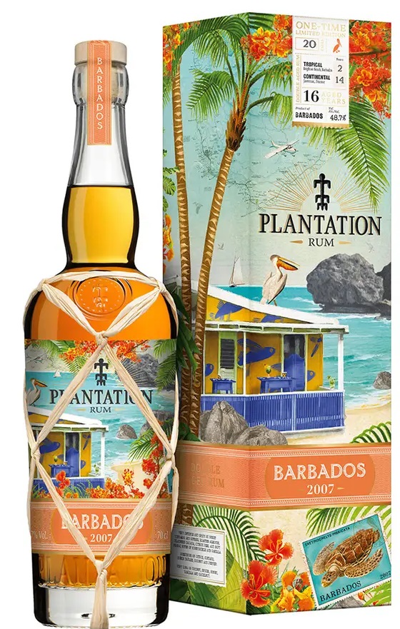 Plantation Barbados 2007 48,7% 0,7l (karton)