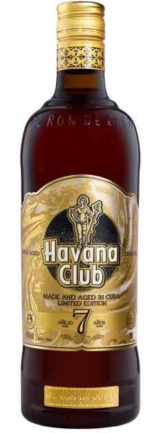 Havana Club Anejo 7yo Gold Bottle EOY 2023 40% 0,7l (holá láhev)