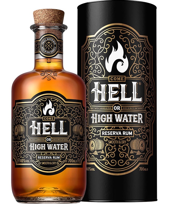Come Hell or High Water Reserve Rum v dárkové tubě