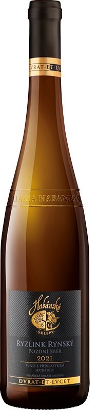 Habánské sklepy Ryzlink Rýnský 2021 P.S. 0,75l (holá láhev)