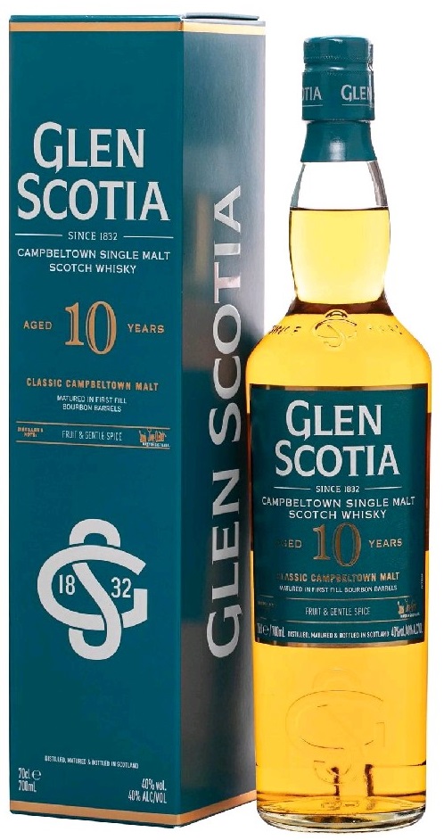 Glen Scotia 10yo Fruit & Gentle Spice 40% 0,7l (karton)