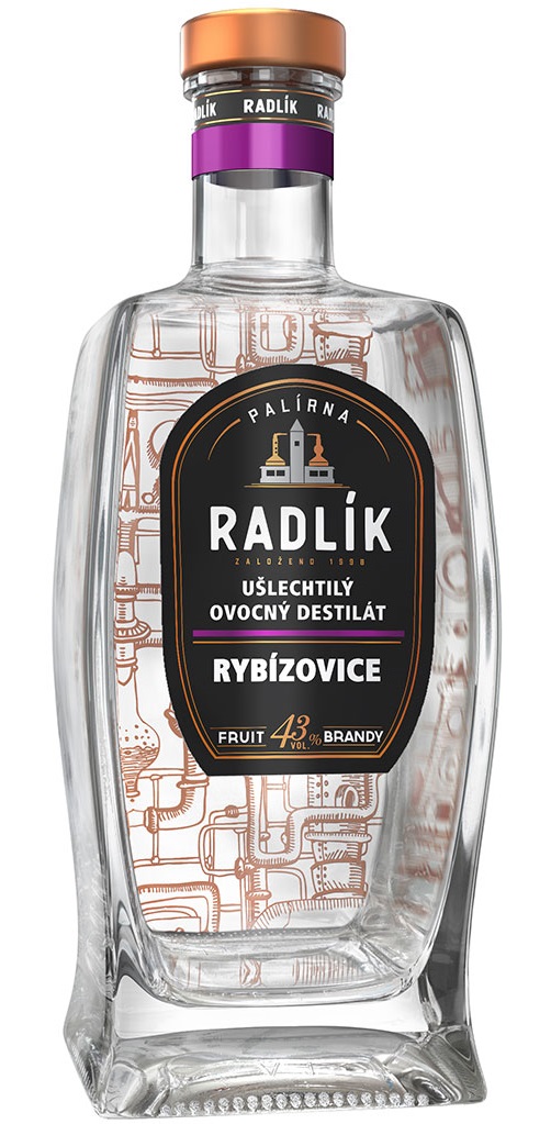 Radlík Rybízovice 0,5l 45%