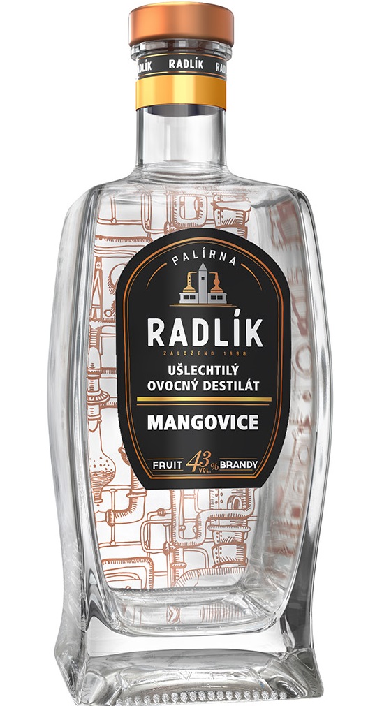 Radlík Mangovice 0,5l 43%
