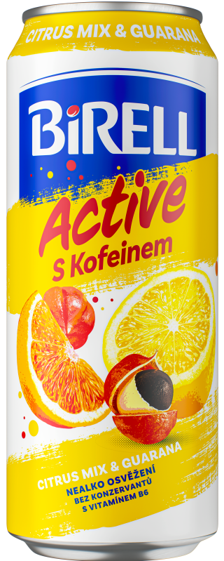 Birell Active Citrus Mix plech 0,5l