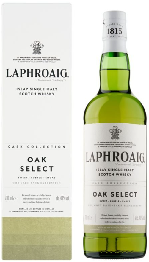 Laphroaig Oak Select 0,7l 40% (kartón)