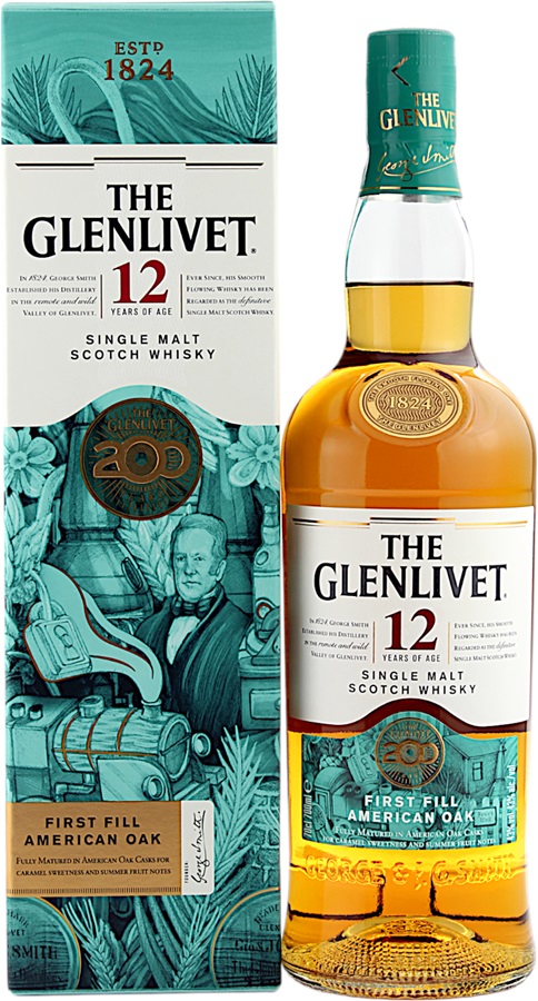 The Glenlivet 12 letá 200 Years Anniversary Edition