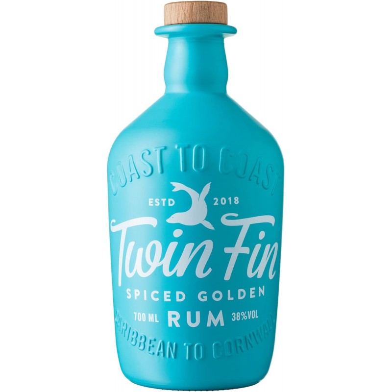 Twin Fin Spiced Golden Rum 38% 0,7l (holá láhev)