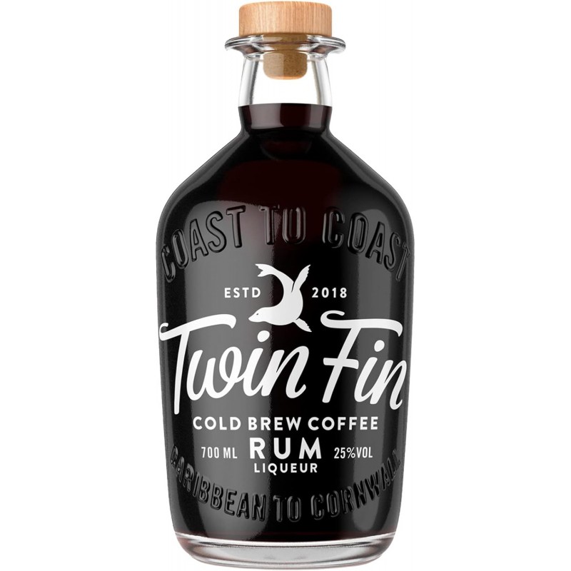Twin Fin Cold Brew Coffee 25% 0,7l (holá láhev)