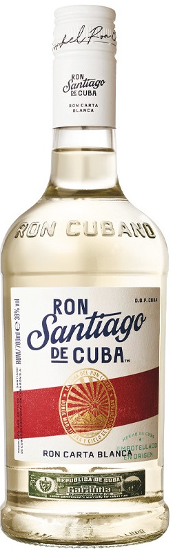 Santiago de Cuba Ron Carta Blanca 0,7l 38%