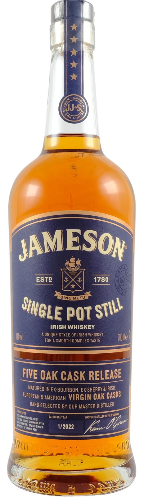 Jameson Single Pot Still