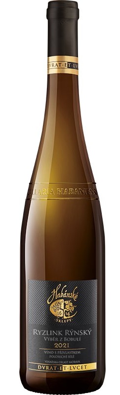 Habánské sklepy Ryzlink rýnský 2021 výběr z bobulí