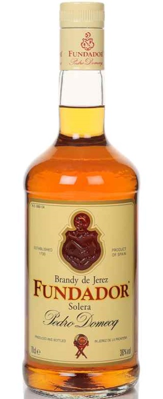 Fundador Brandy 36% 0,7l (holá láhev)