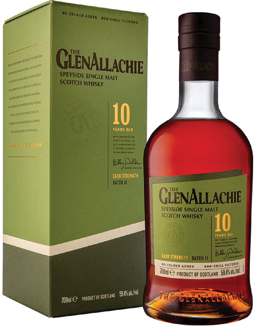 The GlenAllachie 10 letá Cask Strength Batch 11