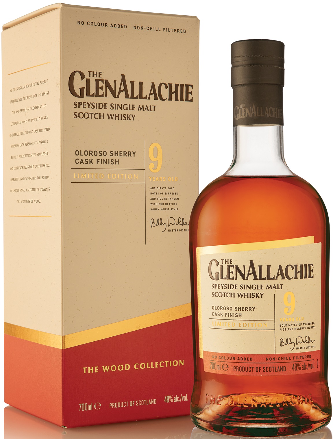 GlenAllachie 9yo Oloroso Sherry Cask Finish 48% 0,7l (karton)