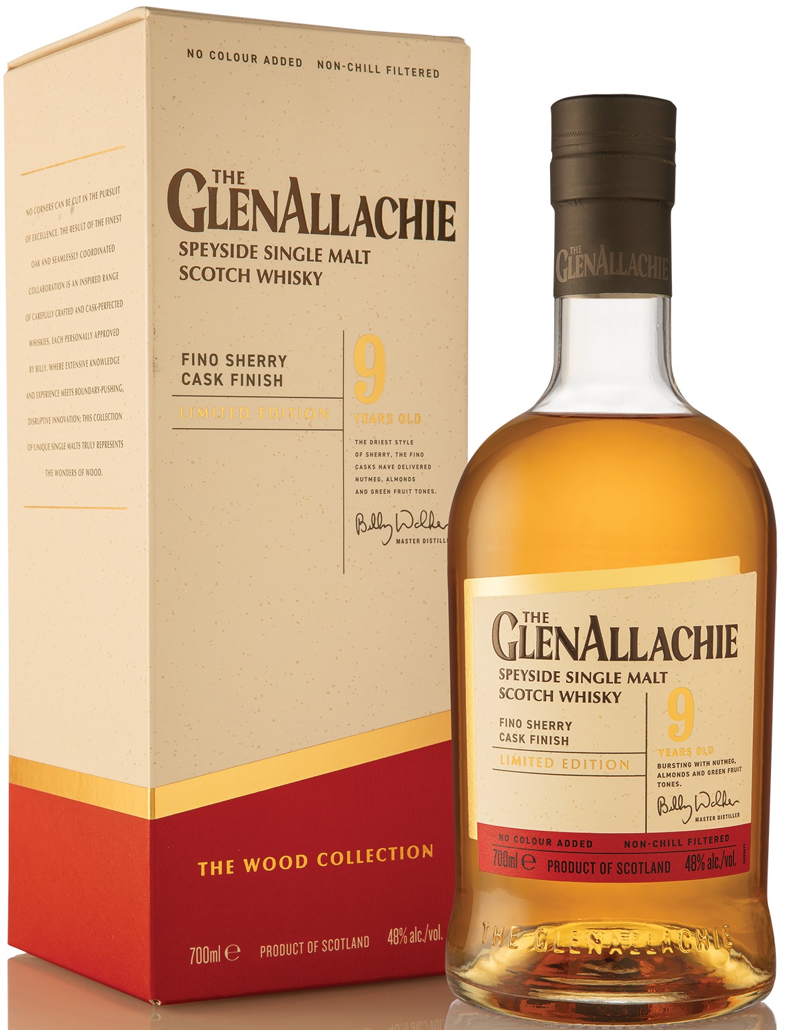 GlenAllachie 9yo Fino Sherry Cask Finish 48% 0,7l (karton)