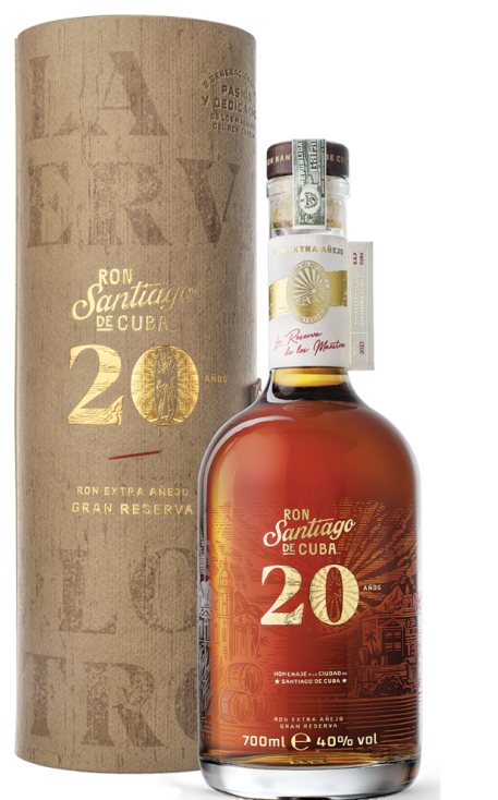 SANTIAGO DE CUBA 20y 40% 0,7 l (karton)