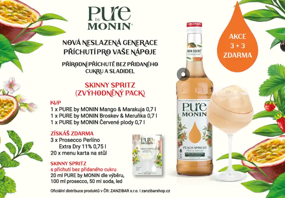 Monin Skinny Spritz Set