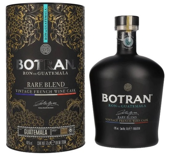 Botran Rare Blend Vintage French Wine Cask 40% 0,7 l (tuba)
