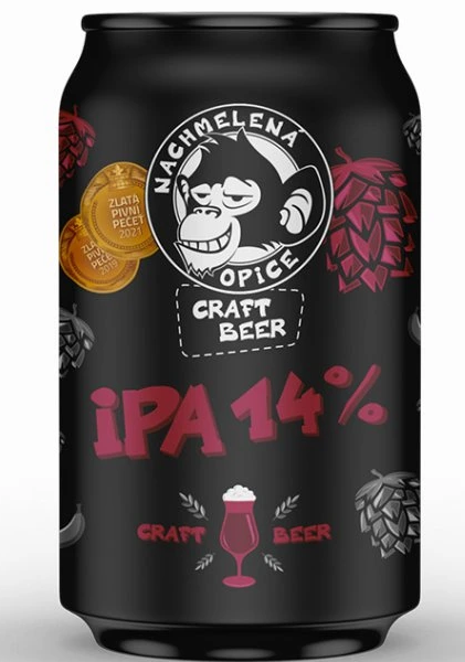 Nachmelená Opice IPA 14% 0,33l