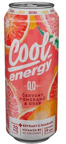 Pivovary Staropramen s.r.o. Staropramen Cool+ Energy Červený Pomeranč 0,5l