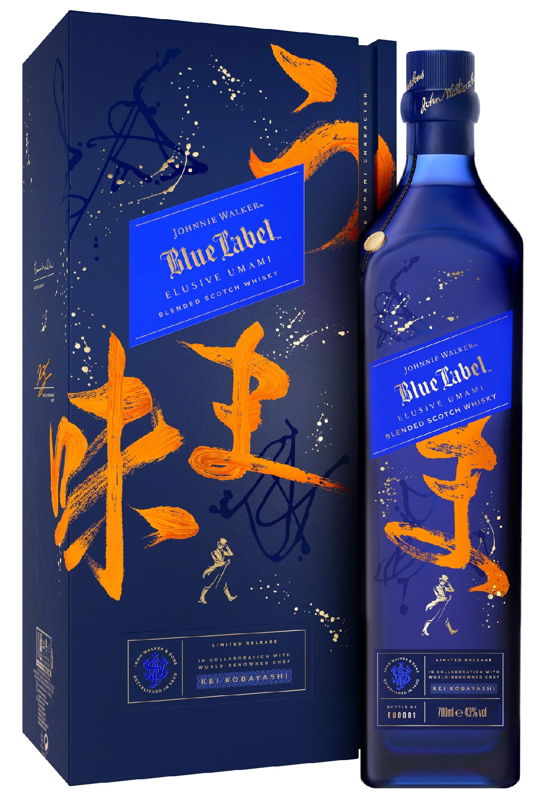 Johnnie Walker Blue Elusive Umami 43% 0,7l (kazeta)